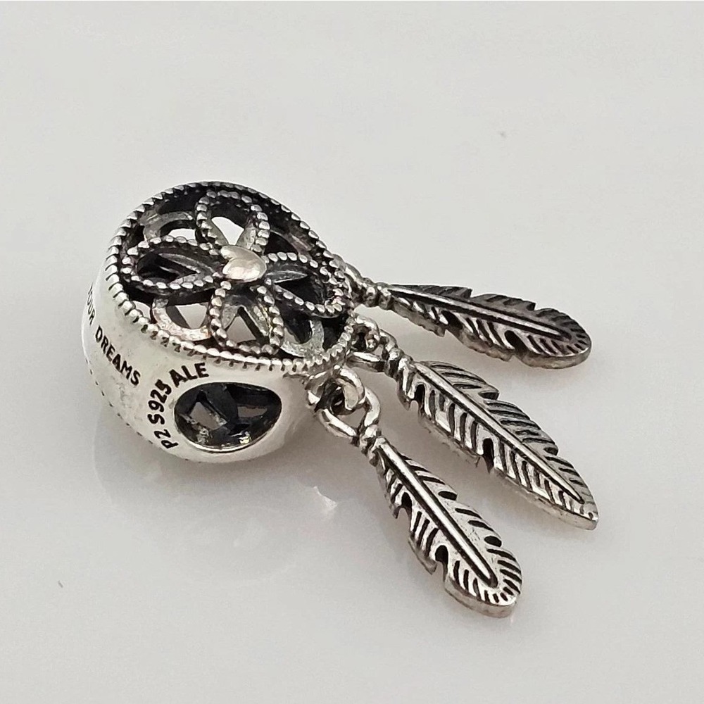 Pandora Spiritual Dreamcatcher Charm 797200 S925 ALE Sterling Silver Retired